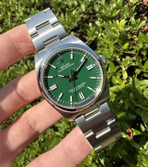 green oyster rolex